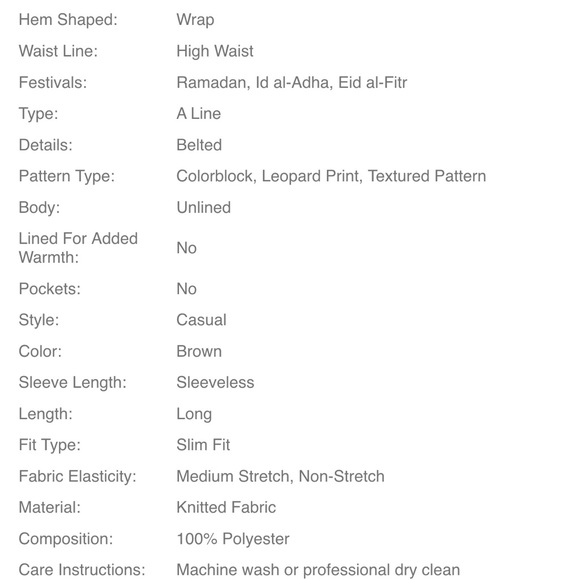 SHEIN Clasi Plus Size Women's Leopard Print A-Line Sleeveless Summer Dresses - Picture 10 of 10